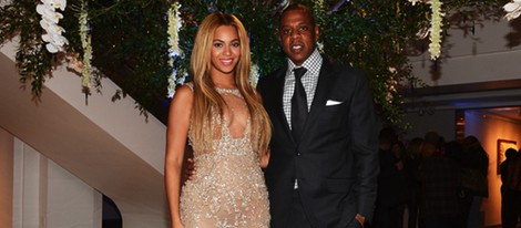 Beyoncé y Jay-Z en la presentación del documental 'Life is But a Dream'