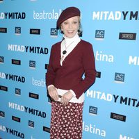 Silvia Tortosa en el estreno de 'Mitad y mitad'