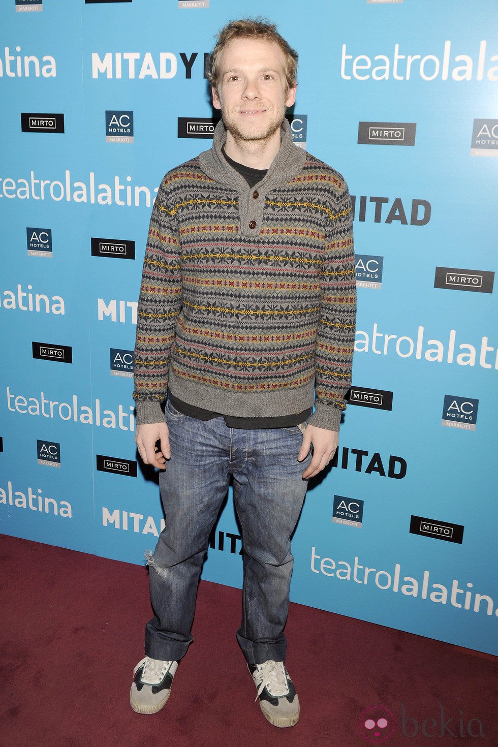 Fernando Ramallo en el estreno de 'Mitad y mitad'