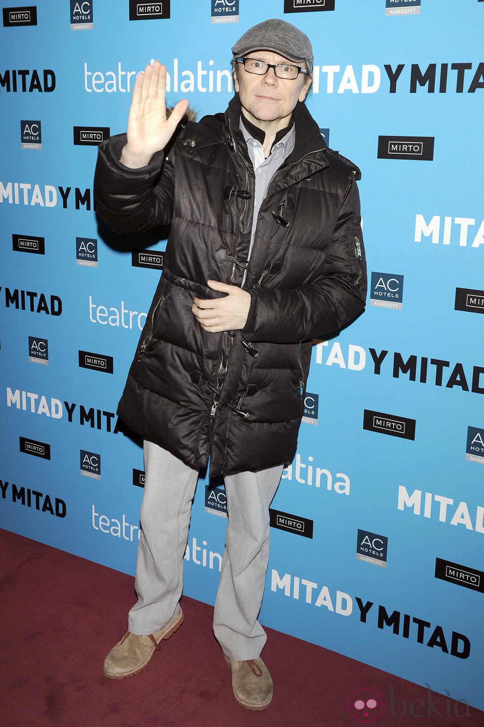 Santiago Segura en el estreno de 'Mitad y mitad'