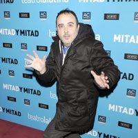 Carlos Areces en el estreno de 'Mitad y mitad'