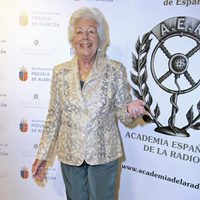 Menchu Álvarez del Valle en la entrega del Premio Nacional de Radio