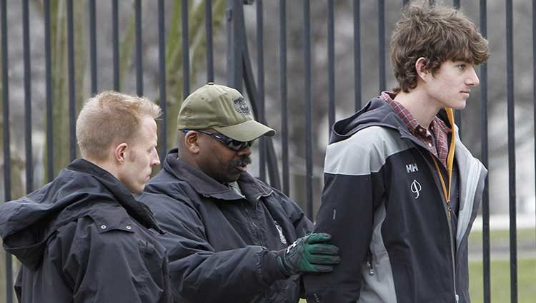 Conor Kennedy arrestado en las puertas de la Casa Blanca