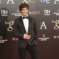 Quim Gutiérrez en la alfombra roja de los Goya 2013