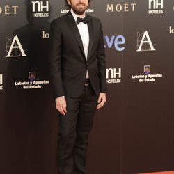 Daniel Sánchez Arévalo en la alfombra roja de los Goya 2013