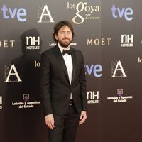 Daniel Sánchez Arévalo en la alfombra roja de los Goya 2013