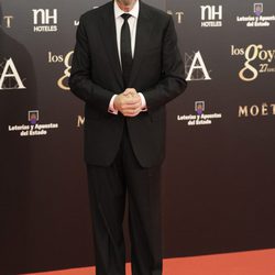 Jose María Pou en la alfombra roja de los Goya 2013