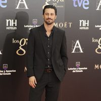 Hugo Silva en la alfombra roja de los Goya 2013