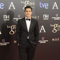 Alex González en la alfombra roja de los Goya 2013