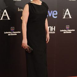 Ana Wagener en la alfombra roja de los Premios Goya 2013