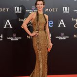 Natasha Yarovenko en la alfombra roja de los Goya 2013