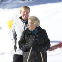 Guillermo y Beatriz de Holanda en sus vacaciones de invierno en Austria