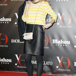 María León en la fiesta de máscaras de Yo Dona