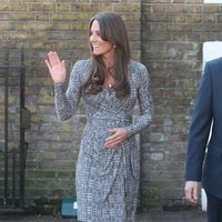 Kate Middleton visita una casa de Action on Addiction