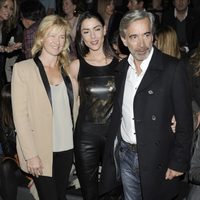 Ana Duato, Irene Meritxell e Imanol Arias en el desfile de Roberto Torreta en la Madrid Fashion Week otoño/invierno 2013/2014