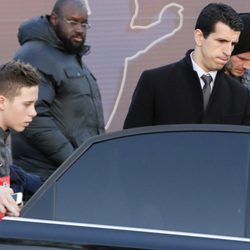 Brooklyn Beckham tras acudir a un entrenamiento del Paris Saint Germain