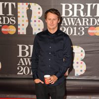 Ben Howard en la alfombra roja de los Brit Awards 2013