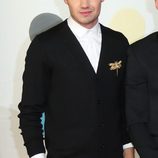 Liam Payne en la alfombra roja de los Brit Awards 2013