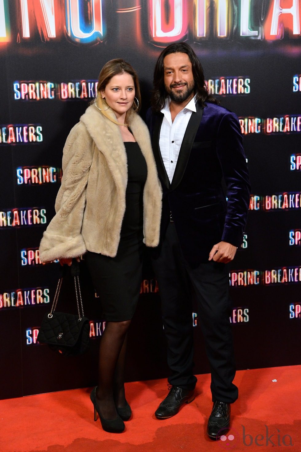 Rafael Amargo en el estreno de 'Spring Breakers' en Madrid