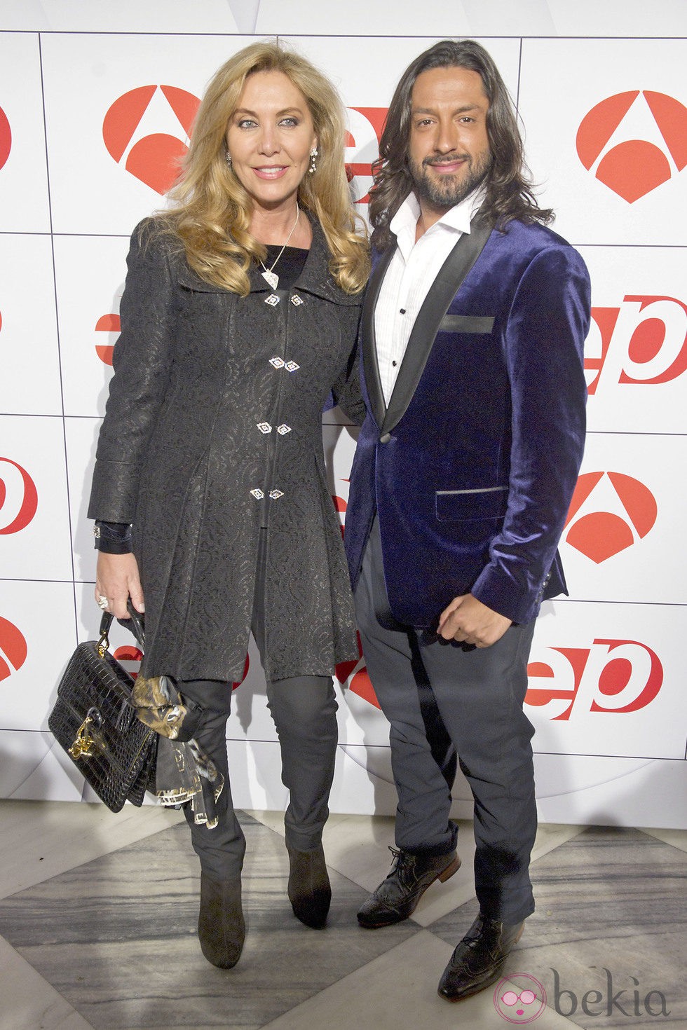 Rafael Amargo y Norma Duval en los Premios Espejo Público 2012