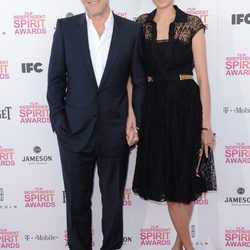 Bruce Willis y Emma Heming en los Independent Spirit Awards 2013