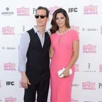 Matthew McConaughey y Camila Alves en los Independent Spirit Awards 2013