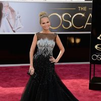 Kristin Chenoweth en la alfombra roja de los Oscar 2013