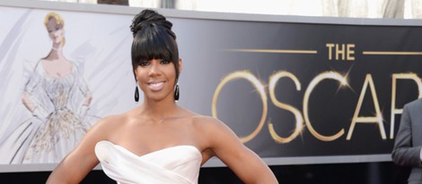 Kelly Rowland en la alfombra roja de los Oscar 2013