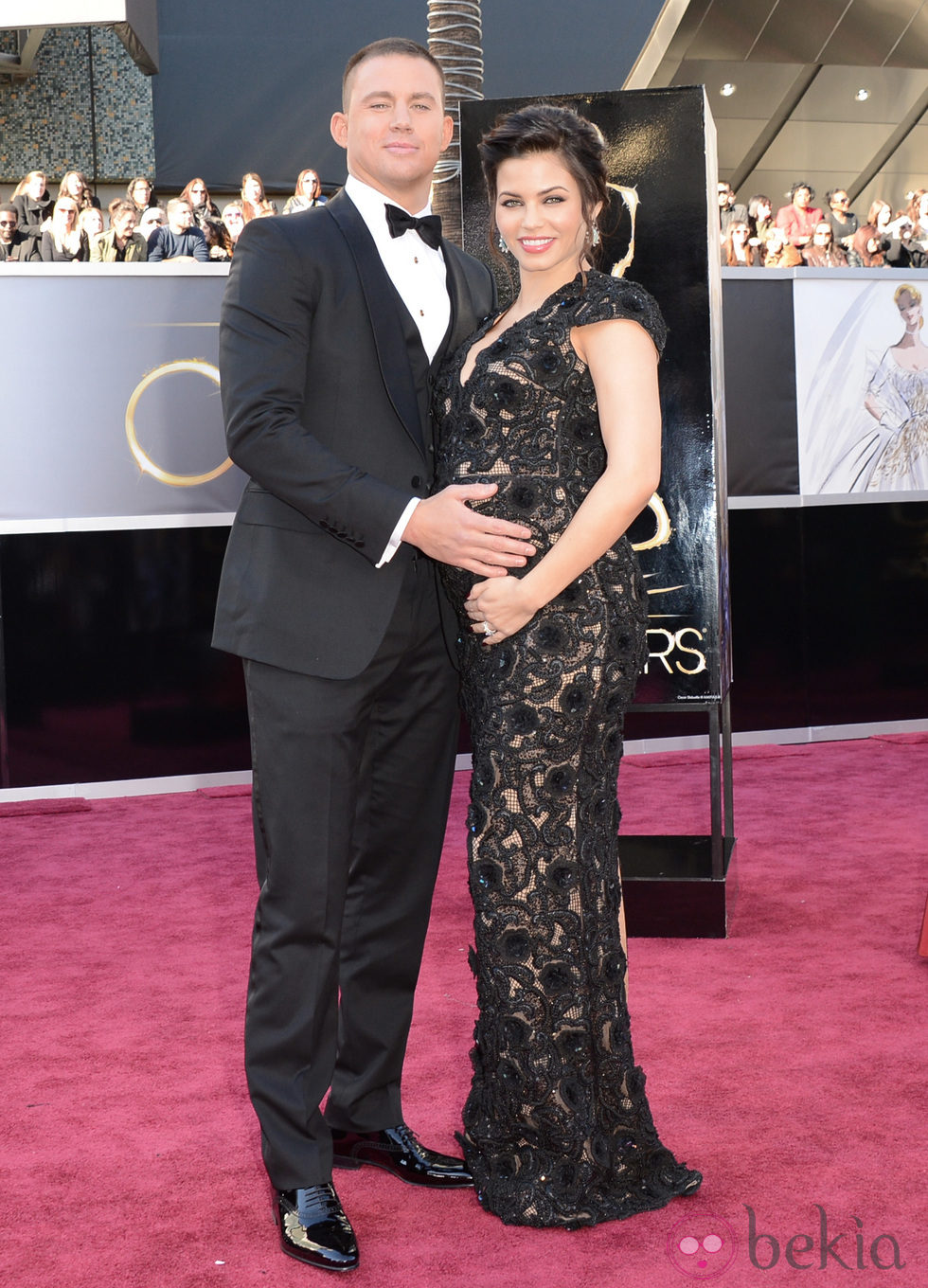 Channing Tatum y Jenna Dewan en los Oscar 2013