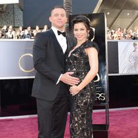 Channing Tatum y Jenna Dewan en los Oscar 2013