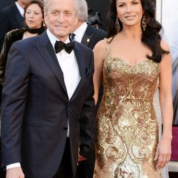 Catherine Zeta Jones y Michael Douglas en los Oscar 2013