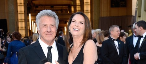 Dustin Hoffman y Lisa Hoffman en los Oscar 2103