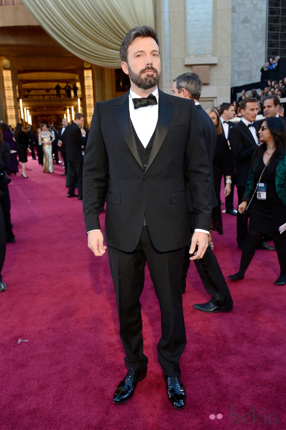 Ben Affleck en la alfombra roja de los Oscar 2013