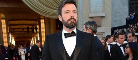 Ben Affleck en la alfombra roja de los Oscar 2013