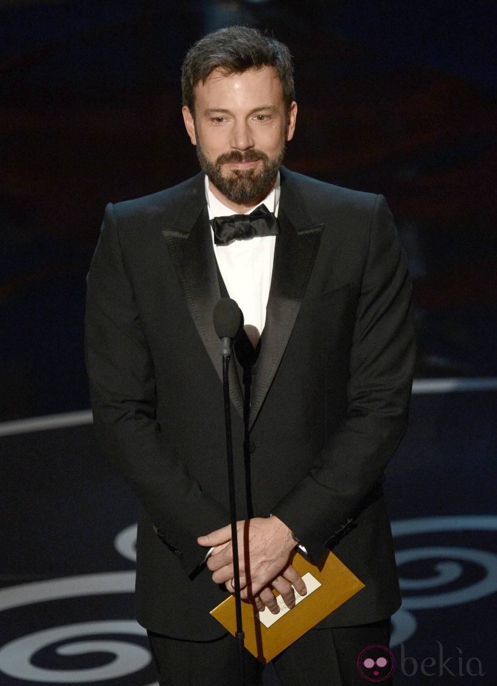 Ben Affleck presentando el Oscar 2013 a Mejor documental