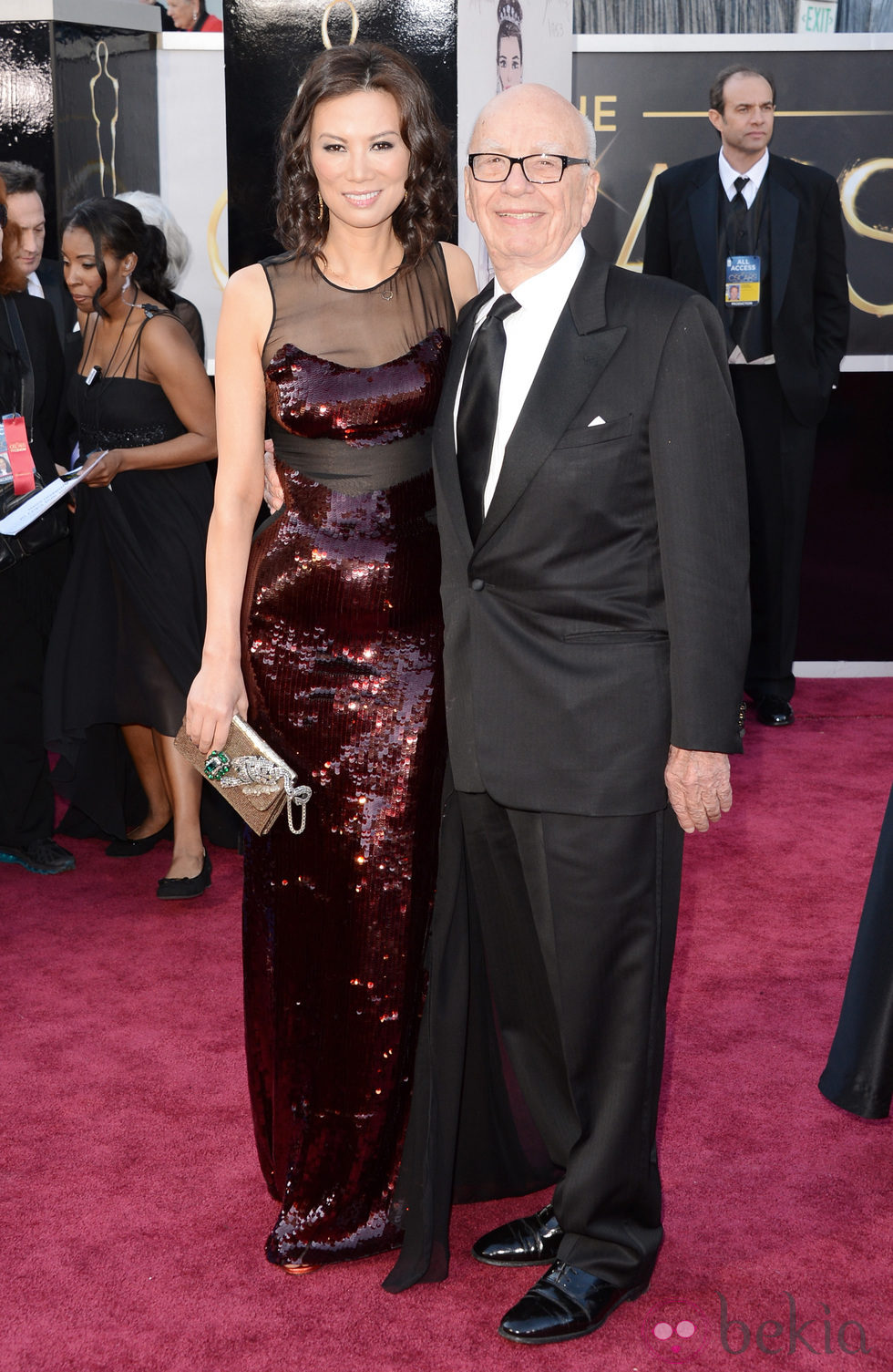 Rupert Murdoch en los Oscar 2013