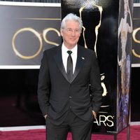 Richard Gere en la alfombra roja de los Oscar 2013