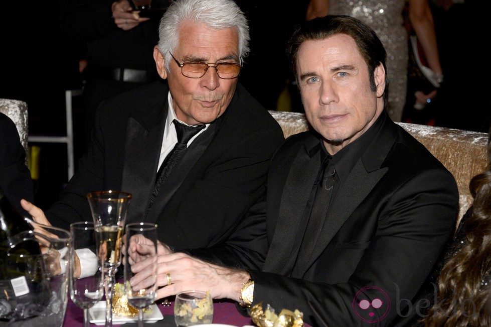 John Travolta en la fiesta Governors Ball tras los Oscar 2013