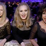 Barbra Streisand, Adele y Shirley Bassey en la fiesta Governors Ball tras los Oscar 2013