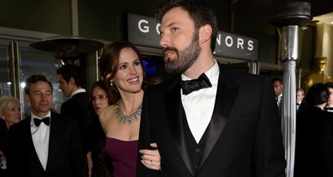 Ben Affleck y Jennifer Garner en la fiesta Governors Ball tras los Oscar 2013