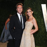 Filiberto de Saboya y Clotilde Courau en la fiesta post Oscar 2013 organizada por Vanity Fair