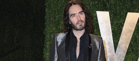 Russell Brand en la fiesta post Oscar 2013 organizada por Vanity Fair