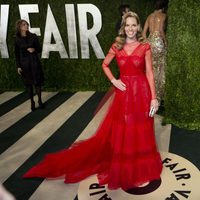 Hilary Swank en la fiesta post Oscar 2013 organizada por Vanity Fair