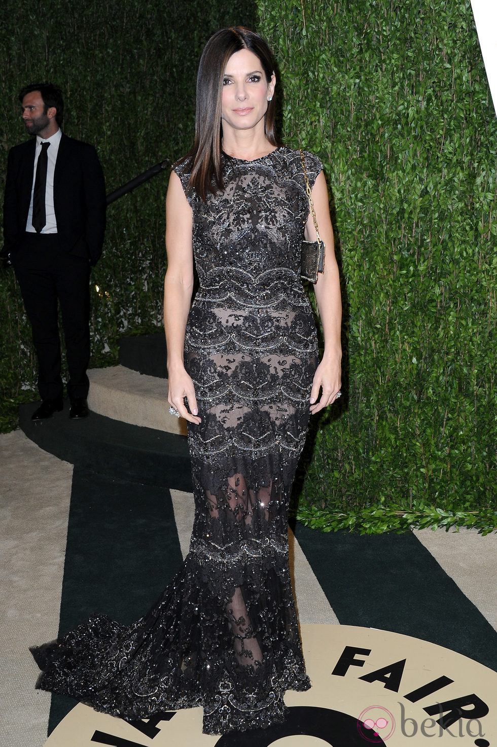 Sandra Bullock en la fiesta post Oscar 2013 organizada por Vanity Fair