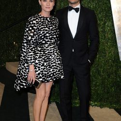 Diane Kruger y Joshua Jackson en la fiesta post Oscar 2013 organizada por Vanity Fair