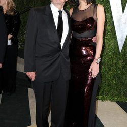 Rupert y Wendi Murdoch en la fiesta post Oscar 2013 organizada por Vanity Fair