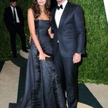 Gerard Butler y Madalina Ghenea en la fiesta post Oscar 2013 organizada por Vanity Fair