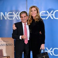 Pedro Ruiz y Norma Duval en la presentación del libro 'Testamento'