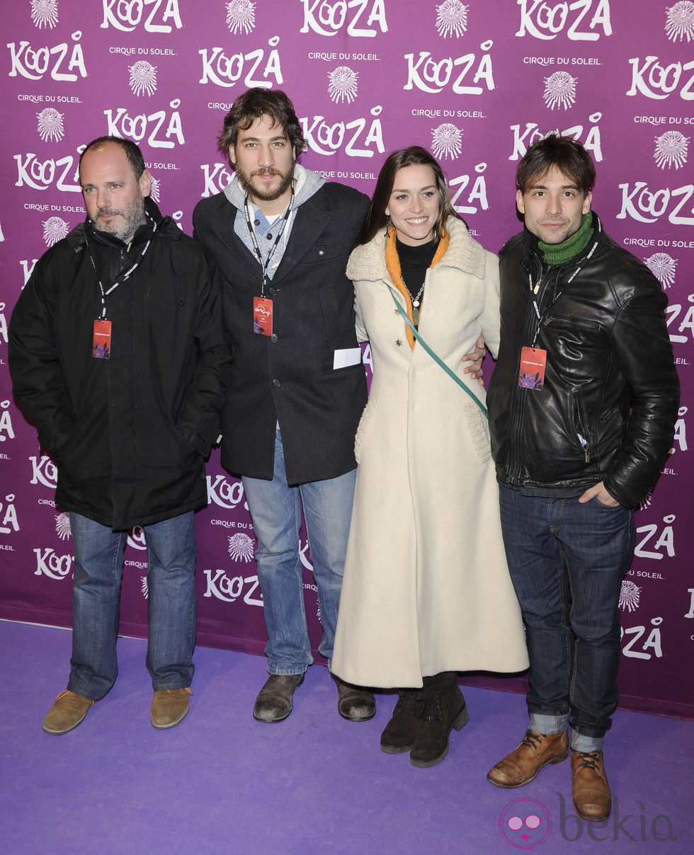 Alberto Ammann en el estreno de 