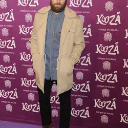 Carlos Francino en el estreno de "Kooza"